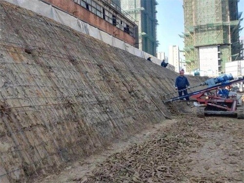 沁源建筑边坡支护